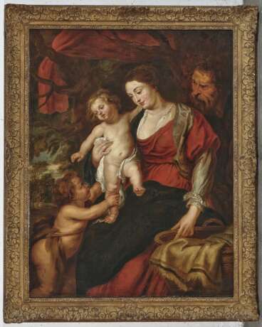 Rubens, Peter Paul, Nachfolge. Die Heilige Familie mit dem Johannesknaben - Foto 2