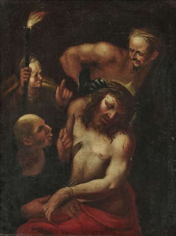Italien (?), 17./18. Jahrhundert. Dornenkrönung Christi - Foto 1