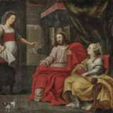 Flämisch, 17. Jahrhundert. Christus im Haus von Maria und Martha  - photo 1