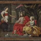 Flämisch, 17. Jahrhundert. Christus im Haus von Maria und Martha - фото 2