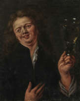 Junger Mann mit Römer