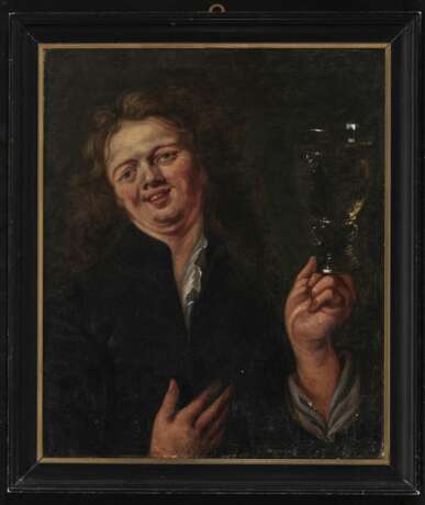 Niederlande, 17./18. Jahrhundert. Junger Mann mit Römer - Foto 2