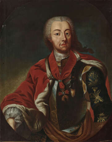 Meytens d. J., Martin van, Umkreis . Prinz Karl Alexander von Lothringen Halbfigur - Foto 1