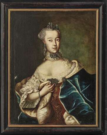 Deutsch, 18. Jahrhundert. Bildnis einer Fürstin - photo 2
