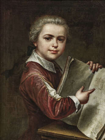 Unbekannt, 18. Jahrhundert. Junger Mathematiker - photo 1