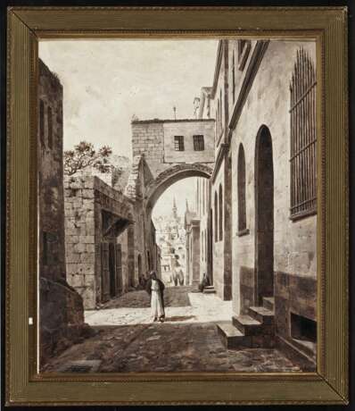 Langl, Josef . Straßenszene in Jerusalem - фото 2