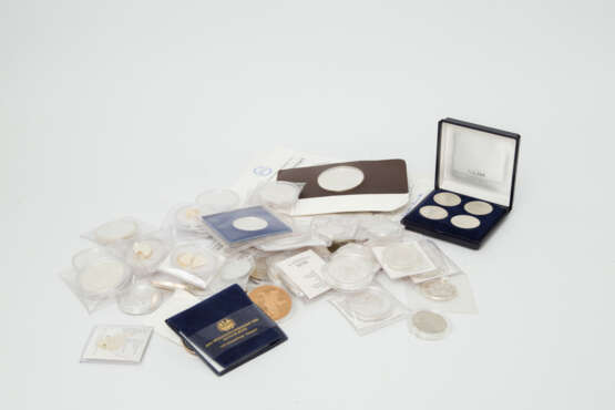 Fundgrube mit Gold und Silber - dabei u.a. 100 Dollars Kanada 1990, - Foto 1