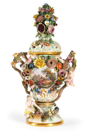 Prunkvolle Potpourri-Vase - Foto 1