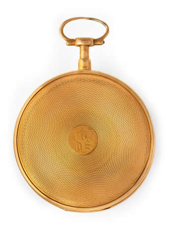 Feine Breguet Goldtaschenuhr Nr. 1191 mit Viertelrepetition und Stammbuchauszug - фото 2