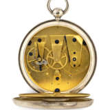 Große Breguet-Taschenuhr im Silbergehäuse mit Geheimsignatur und Stammbuchauszug - фото 2