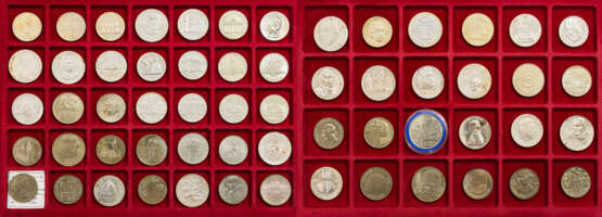 DDR mixed lot - 49 coins from 1977/87, - photo 1