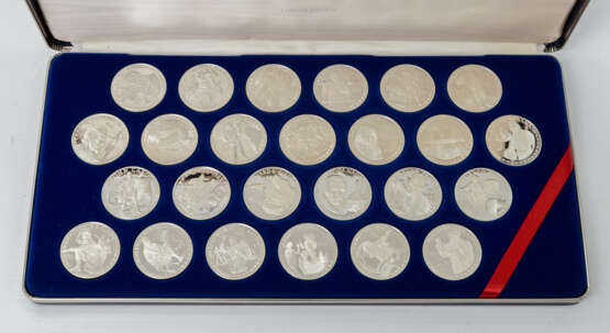 Discovery of America, silver coin collection, on the occasion of - photo 2