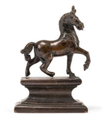 Renaissance-Kabinett-Figürchen eines Pferdes