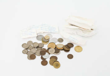 Lot of course, coins from All over the world,