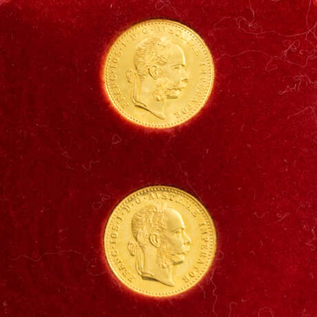 Schönes GOLDkonvolut mit etwas SILBER - 2 x Südafrika - 1 Krügerrand 1977, vz-, Fingerabdrücke, fleckig, je 1 Unze Gold fein. - photo 4