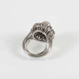 RING, 1950ER JAHRE, Weissgold, ZUCHT- - photo 3