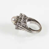 RING, 1950ER JAHRE, Weissgold, ZUCHT- - photo 4