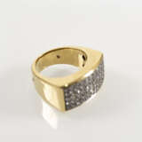 DIAMANTRING, 750 Gelbgold/WG, DIAM. - photo 4