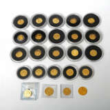 GOLD - Die kleinsten Goldmünzen der Welt, 24 Stück, - Foto 1