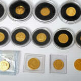 GOLD - Die kleinsten Goldmünzen der Welt, 24 Stück, - photo 3