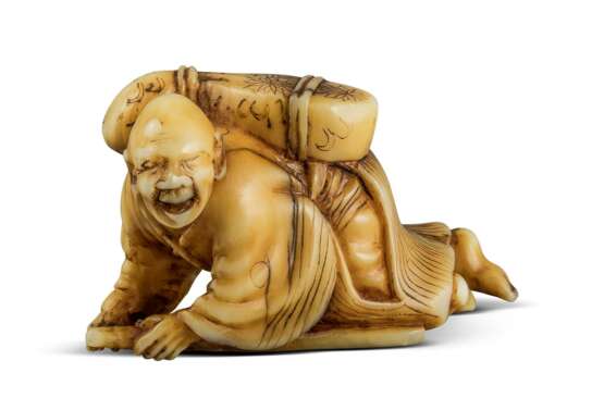 Netsuke: Blinder Musikant - photo 1