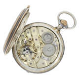 Taschenuhr: äußerst prächtige Tula-Savonnette Rotgold/Silber, Ankerchronometer hochfeiner Qualität, B. Haas Jne & Cie Geneve No.16067, ca.1890 - Foto 3