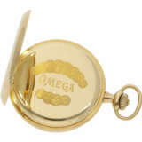 Taschenuhr: Goldsavonnette von Omega, ca. 1912 - Foto 5