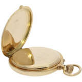 Taschenuhr: sehr seltene goldene IWC Präzisionstaschenuhr der Qualität "EXTRA", No. 181428, Schaffhausen ca. 1897 - photo 5