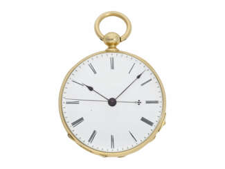 Taschenuhr: feine Lepine mit Seconde Morte, DuBois & Fils Geneve No.11311, ca.1850