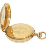 Taschenuhr: feine, komplizierte Taschenuhr mit Seconde Morte und Tandemaufzug, signiert Lippetz No.13190, ca. 1870 - photo 2