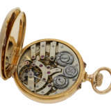 Taschenuhr: feine, komplizierte Taschenuhr mit Seconde Morte und Tandemaufzug, signiert Lippetz No.13190, ca. 1870 - photo 5