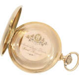 Taschenuhr: frühe und sehr seltene IWC Goldsavonnette Kaliber Jones No.9902, ca. 1876 - Foto 6