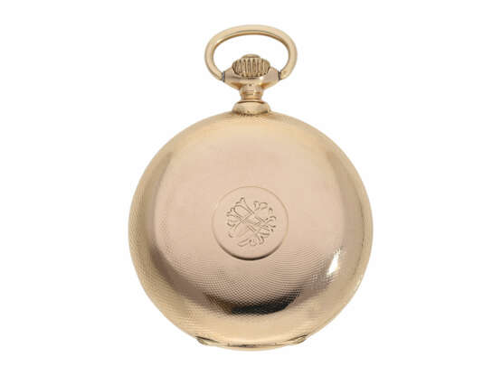 Taschenuhr: frühe und sehr seltene IWC Goldsavonnette Kaliber Jones No.9902, ca. 1876 - photo 8