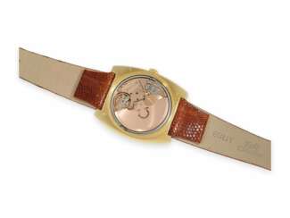 Armbanduhr: äußerst massives Omega Constellation-Chronometer in der raren Version mit 18K Goldband, Ref. 166.056/168.042, ca.1970