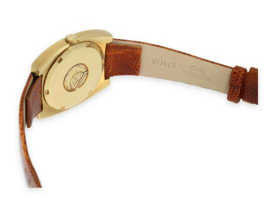 Armbanduhr: äußerst massives Omega Constellation-Chronometer in der raren Version mit 18K Goldband, Ref. 166.056/168.042, ca.1970 - Foto 2