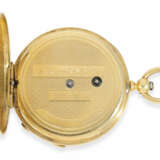 Taschenuhr: museale Gold/Emaille-Damenuhr mit dazugehöriger Gold/Emaille-Chatelaine, Originalbox, signiert Fontana & Cie. Paris, ca.1850 - Foto 7