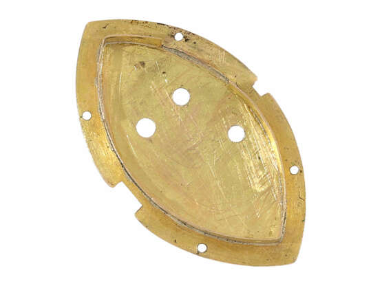 Anhängeuhr: museale, außergewöhnlich große Gold/Emaille-Anhängeuhr mit Perlen- und Diamantbesatz, zugeschrieben Piguet & Capt à Geneve, mit Originalbox, ca. 1810 - Foto 6