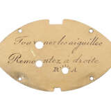 Anhängeuhr: museale, außergewöhnlich große Gold/Emaille-Anhängeuhr mit Perlen- und Diamantbesatz, zugeschrieben Piguet & Capt à Geneve, mit Originalbox, ca. 1810 - photo 8