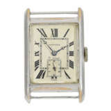 Armbanduhr: absolute Rarität, frühe "oversize" Herrenuhr mit 8-Tage-Werk, signiert European Watch & Clock Co. und CARTIER, ca.1930 - photo 1