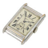 Armbanduhr: absolute Rarität, frühe "oversize" Herrenuhr mit 8-Tage-Werk, signiert European Watch & Clock Co. und CARTIER, ca.1930 - Foto 4