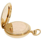 Taschenuhr: schweres, rotgoldenes Patek Philippe Chronometer, "Chronometro Gondolo" No. 134618, Genf ca.1907 - фото 6