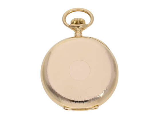 Taschenuhr: schweres, rotgoldenes Patek Philippe Chronometer, "Chronometro Gondolo" No. 134618, Genf ca.1907 - Foto 7