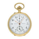 Taschenuhr: exquisites, einziges uns bekanntes Vacheron & Constantin Taschenchronometer "CHRONOMETER ROYAL" mit Chronograph und Register , No.336227, mit Originalbox, ca.1906 - Foto 1