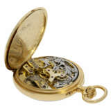 Taschenuhr: exquisites, einziges uns bekanntes Vacheron & Constantin Taschenchronometer "CHRONOMETER ROYAL" mit Chronograph und Register , No.336227, mit Originalbox, ca.1906 - Foto 8