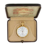 Taschenuhr: exquisites, einziges uns bekanntes Vacheron & Constantin Taschenchronometer "CHRONOMETER ROYAL" mit Chronograph und Register , No.336227, mit Originalbox, ca.1906 - Foto 10