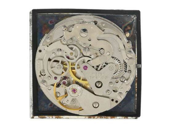 Armbanduhr: gesuchter vintage Heuer Monaco Chronograph, nahezu neuwertig, rückseitig noch verklebt, Ref.73633 Valjoux 7736, ca.1972 - photo 2