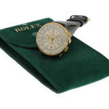 Armbanduhr: extrem seltener Rolex Chronograph Antimagnetic, sog. "Moneta" mit unsichtbaren Bandanstößen No. 56741, ca.1938 - Foto 2