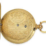 Taschenuhr: prächtige Gold/Emaille-Savonnette für den osmanischen Markt, Auguste Courvoisier & Co. (La Chaux-de-Fonds), No. 44312, ca.1830 - photo 5