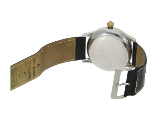 Armbanduhr: absolute Rarität, einzigartiges Navigation-Set, eine von nur 4 bekannten Longines Fliegeruhren der Ref.6630-1 und weitere seltene Navigations-Instumente aus dem Nachlass eines bedeutenden Lufthansa-Piloten, mit Longines Stammbuchauszug, 1954 - Foto 9