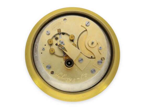 Marinechronometer: hochwertiges, extrem seltenes Louis Le Roy Paris Marinechronometer mit 49h-Gangreserve, No.1037, ca.1900 - Foto 2